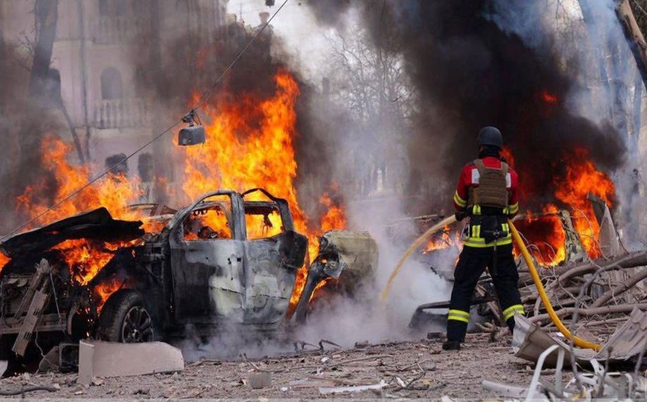 রাশিয়ার ক্ষেপণাস্ত্র ও ড্রোন হামলা