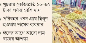 মশলার পাইকারি বাজার স্থিতিশীল